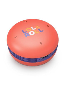 ENERGY SISTEM ALTAVOZ LOL&ROLL POP KIDS 5W BLUETOOTH 50 USB NARANJA