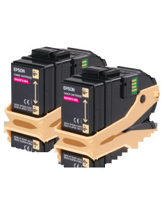 EPSON ACULASER C9300 TONER MAGENTA PACK 2