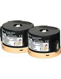 EPSON ACULASER AL-M200DNM200DW TONER NEGRO RETORNABLE PACK 2