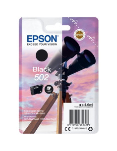 EPSON SINGLEPACK BLACK 502 INK XP-5100 XP-5105 WF-2860DWF WF-2865DWF