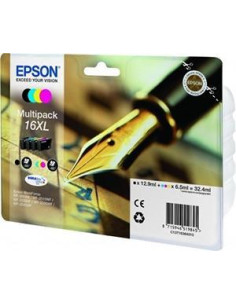 EPSON TINTA BK  C  M  Y DURABRITE ULTRA INK CARTUCHO - N16XL PACK 4 COLORES