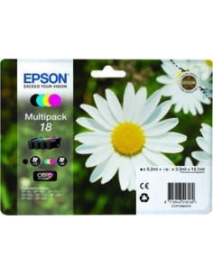 EPSON BK  C  M  Y EXPRESSION HOME XP-102205305405 - N18 PACK 4 COLORES