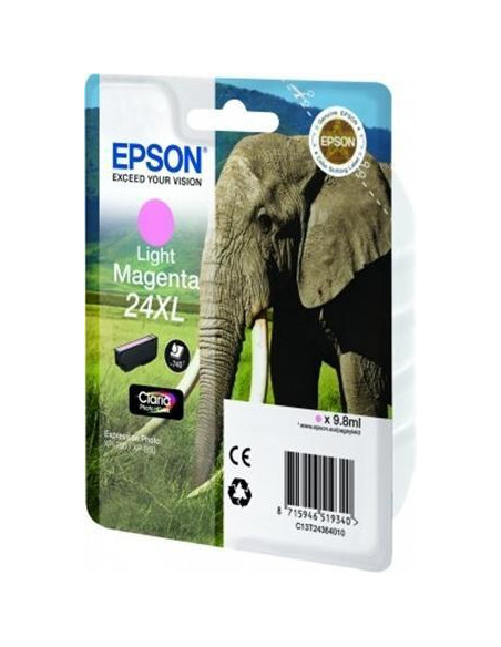 CARTUCHO INKJET EPSON T243640 N24XL EXPRESSION PHOTO XP-55750760850860950960 EXPRESSION PREMIUM XP-750850 MAGENTA CLARO 98ML