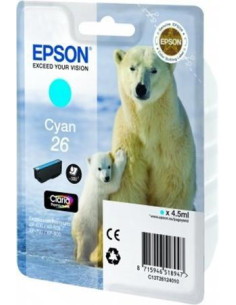 EPSON TINTA CIAN CLARIA PREMIUM XP 510 520 600 605 610 615 620 625 700 710 720 800 810 820 - 26