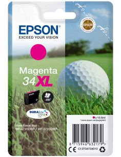 EPSON CARTUCHOS DE TINTA MAGENTA DURABRITE  ULTRA INK 34XL EMBALAJE INDIVIDUAL 1 X 108 ML