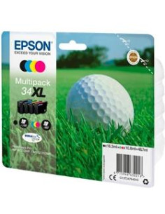 EPSON MULTIPACK 4-COLOURS 34XL DURABRITE ULTRA INK 1 X 108 ML AMARILLO 1 X 163 ML NEGRO 1 X 108 ML CIAN 1 X 108 ML MAGENTA