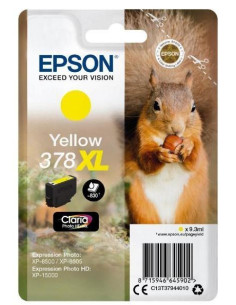 EPSON TINTA AMARILLO XP-8500 8505 15000 - N 378XL CLARIA PHOTO HD