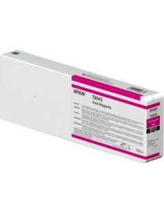 EPSON GF SURECOLOR SERIE SC-P CARTUCHO VIVID MAGENTA ULTRACHROME HDXHD 700ML SUSTITUYE A LA C13T804300