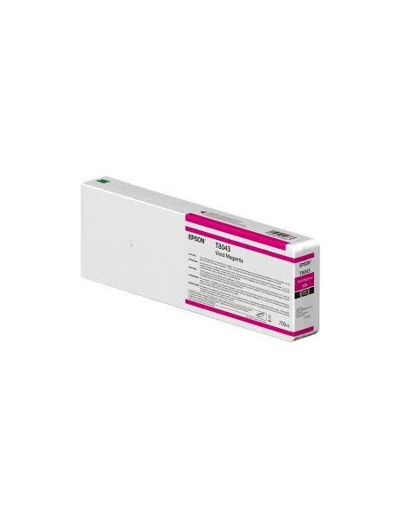 CARTUCHO INKJET EPSON T804300 ULTRACHROME HDX INK SUPERCOLOR SC-P6000P7000P7000VP8000P9000P9000V MAGENTA 700ML