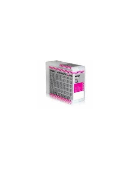 CARTUCHO INKJET EPSON T580A00 STYLUS PRO 38003880 MAGENTA VIVO 80ML