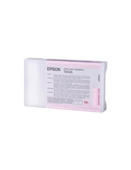 CARTUCHO INKJET EPSON T602600 STYLUS PHOTO 78809880 MAGENTA CLARO 110ml