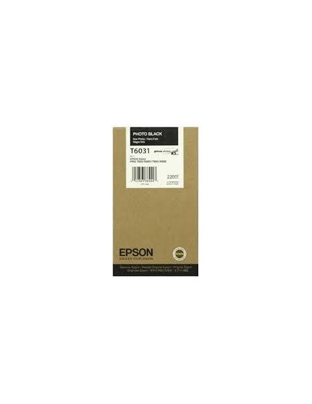 CARTUCHO INKJET EPSON T603100 STYLUS PRO 7800788098009880 NEGRO 220ML