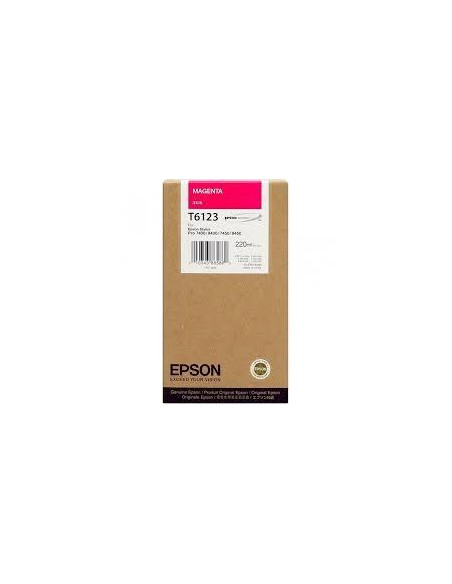 CARTUCHO INKJET EPSON  T612300 STYLUS PRO 74509450740094007880988078009800 MAGENTA 220ML