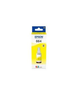 EPSON TINTA BOTE AMARILLO ECOTANK L355 555  ET-2500 2550  2600  4500 14000 - N 664