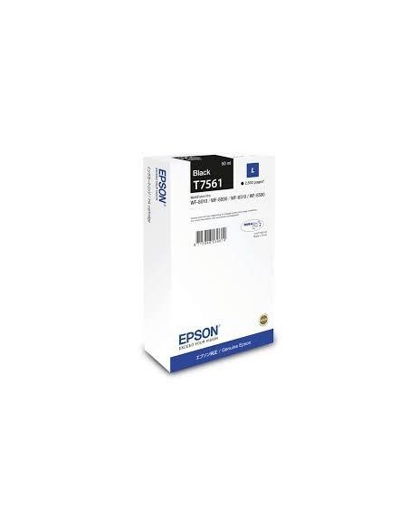 CARTUCHO INKJET EPSON T756140 WORKFORCE PRO WF-801080908090 D3TWC851085908590 D3TWFC NEGRO 50ML