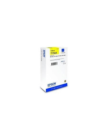 CARTUCHO INKJET EPSON T756440 WORKFORCE PRO WF-801080908090 D3TWC851085908590 D3TWFC AMARILLO 14ML