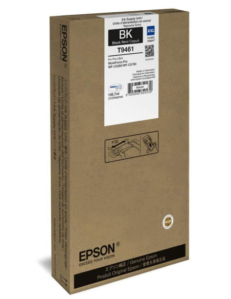 CARTUCHO INKJET EPSON T946140 XXL WF-C5290DWWF-C5790DWF NEGRO 1367ML