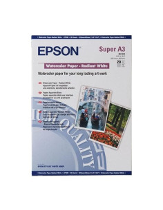 EPSON PAPEL EPSON WATERCOLOR RADIANT WHITE A3 190GR