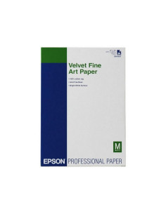 EPSON GF PAPEL VELVET FINE ART A3 20 H 260G