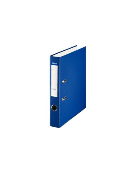 ESSELTE ARCHIVADOR PALANCA FOLIO LOMO 50MM PP INTERIOR FORRADO EN PAPEL RADO CANTONERAS AZUL