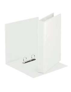 ESSELTE CARPETA CANGURO BÁSICA PERSONALIZABLE 2 ANILLAS REDONDAS 16MM A4 PP BLANCO