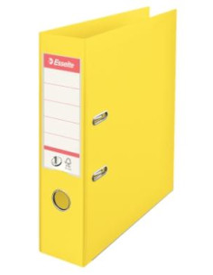 ESSELTE ARCHIVADOR PALANCA VIVIDA A4 LOMO 75MM PP AMARILLO