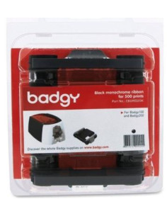 EVOLIS BADGY 200 CINTA MONOCROMO NEGRA PARA 500 IMPRESIONES