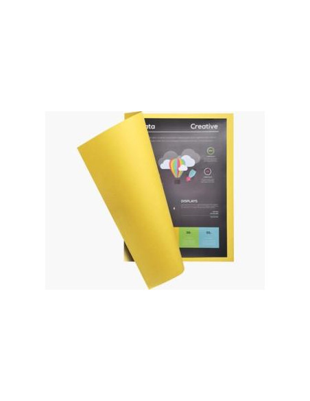 EXACOMPTA SUBCARPETA ROCK S COLOR SOL LIMON 210GR -100U-