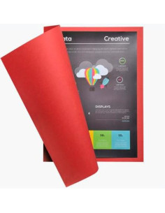 EXACOMPTA SUBCARPETA ROCK´S A4 210GR CARTULINA ROJO -100U-