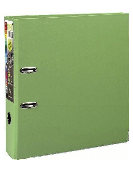 EXACOMPTA ARCHIVADOR PALANCA PREM`TOUCH PP A4 MAXI LOMO DE 80MM RADO VERDE ANIS