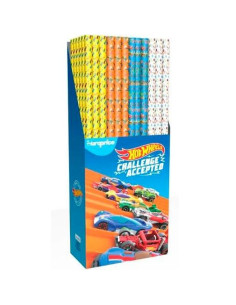 EUROPRICE ROLLO DE PAPEL DE REGALO ROLLO 70CM X 2M HOT WHEELS