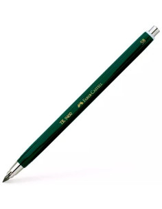 FABER CASTELL PORTAMINAS TK9400 315MM MINA 6B VERDE