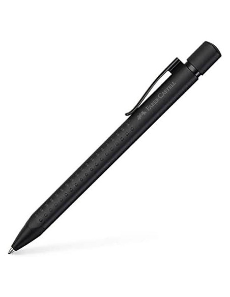 FABER CASTELL BOLÍGRAFO GRIP EDITION ALL BLACK XB TINTA AZUL RECARGABLE NEGRO