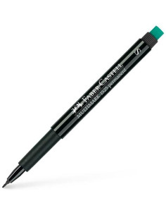 FABER CASTELL ROTULADOR PERMANENTE MULTIFUNCIONAL MULTIMARK S CON GOMA INTEGRADA NEGRO