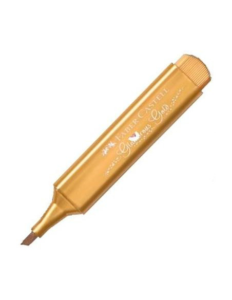 FABER CASTELL MARCADOR TEXTLINER 46 METÁLICO ORO