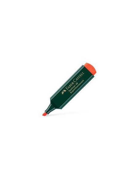 FABER CASTELL MARCADOR FLUORESCENTE TEXTLINER 48 NARANJA