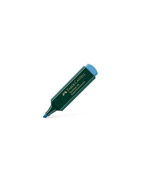 FABER CASTELL MARCADOR FLUORESCENTE TEXTLINER 48 AZUL