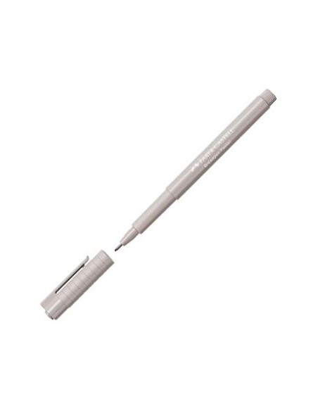 FABER CASTELL ROTULADOR BROADPEN PASTEL 08MM GRIS