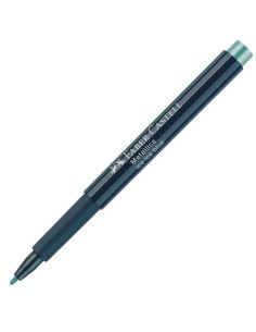 FABER CASTELL ROTULADOR PUNTA DE FIBRA METALLICS MARKER ICE ICE BLUE -10U-