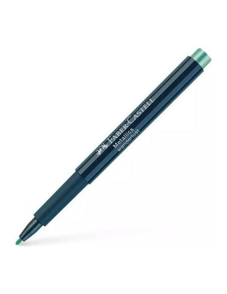 FABER CASTELL ROTULADOR PUNTA DE FIBRA METALLICS MARKER WANDERLUST