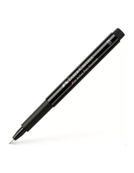 FABER CASTELL ROTULADOR PERMANENTE PITT ARTIST PEN FINELINER XS 01MM NEGRO