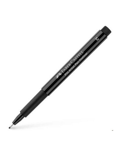 FABER CASTELL ROTULADOR PERMANENTE PITT ARTIST PEN FINELINER M 07MM NEGRO