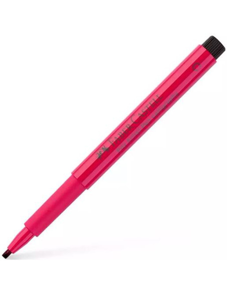 FABER CASTELL ROTULADOR PERMANENTE PITT ARTIST PEN CALLIGRAPHY 25MM ROSA CARMÍN