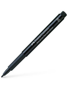 FABER CASTELL ROTULADOR PERMANENTE PITT ARTIST PEN SOFT CALLIGRAPHY SC NEGRO