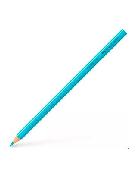 FABER CASTELL LÁPIZ DE COLOR ACUARELABLE COLOUR GRIP TURQUESA COBALTO CLARO