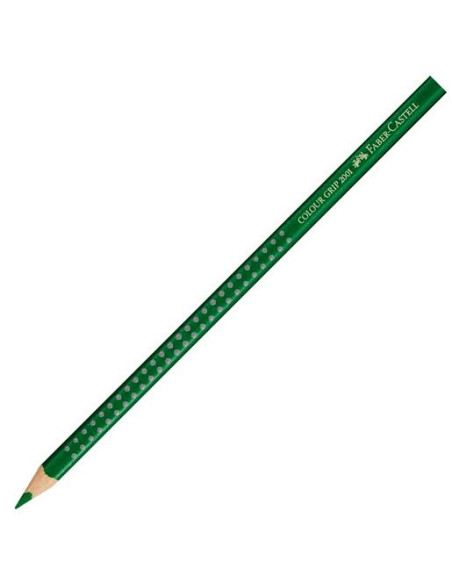 FABER CASTELL LÁPIZ DE COLOR ACUARELABLE COLOUR GRIP VERDE OLIVA