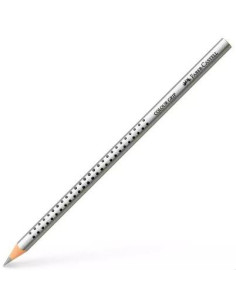 FABER CASTELL LÁPIZ DE COLOR ACUARELABLE COLOUR GRIP PLATA