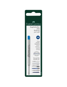 FABER CASTELL BLISTER 1 RECAMBIO PARA BOLÍGRAFO XB AZUL