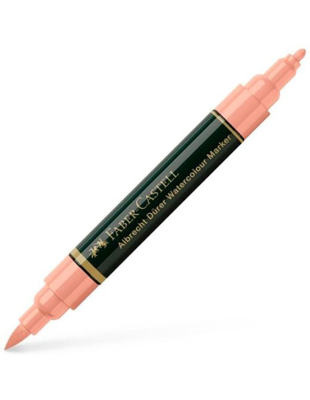FABER CASTELL ROTULADOR DÜRER WATERCOLOUR DOBLE PUNTA MEDIAPINCEL BEIGE ROJIZO