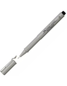 FABER CASTELL ROTULADOR CALIBRADO ECCO PIGMENT 02MM NEGRO